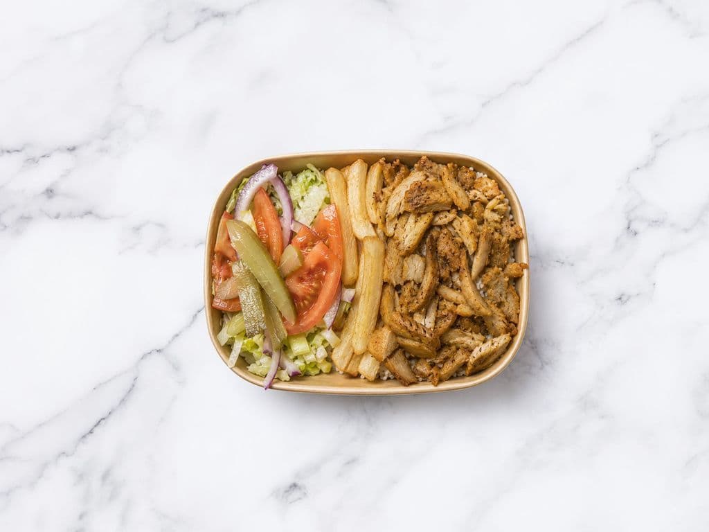 Junior Chicken Shawarma (Doner) Bowl