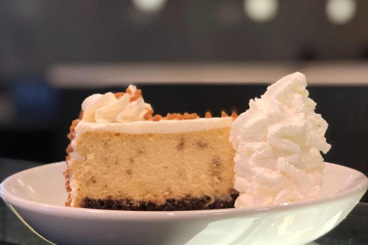 Whole 9” Skor Cheesecake