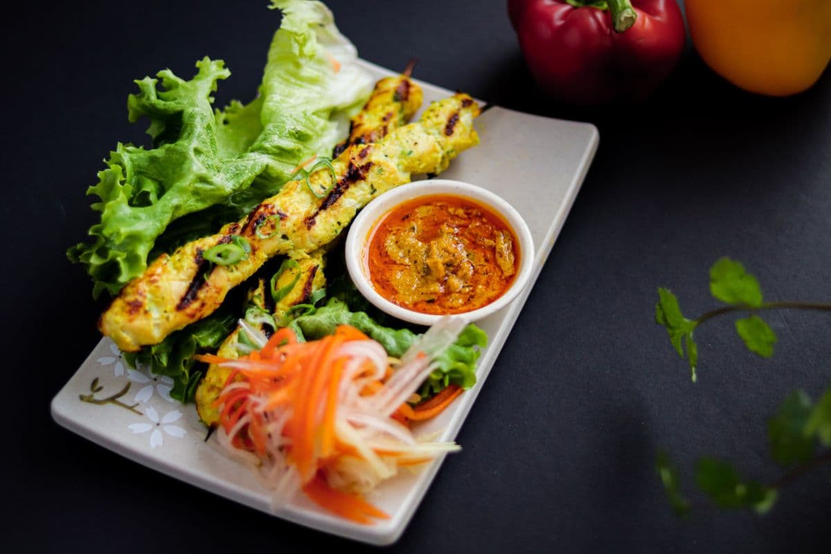 A5. Chicken Satay (2 Sticks)