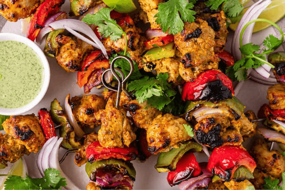 Chicken Tikka Kebab (4 Sticks)