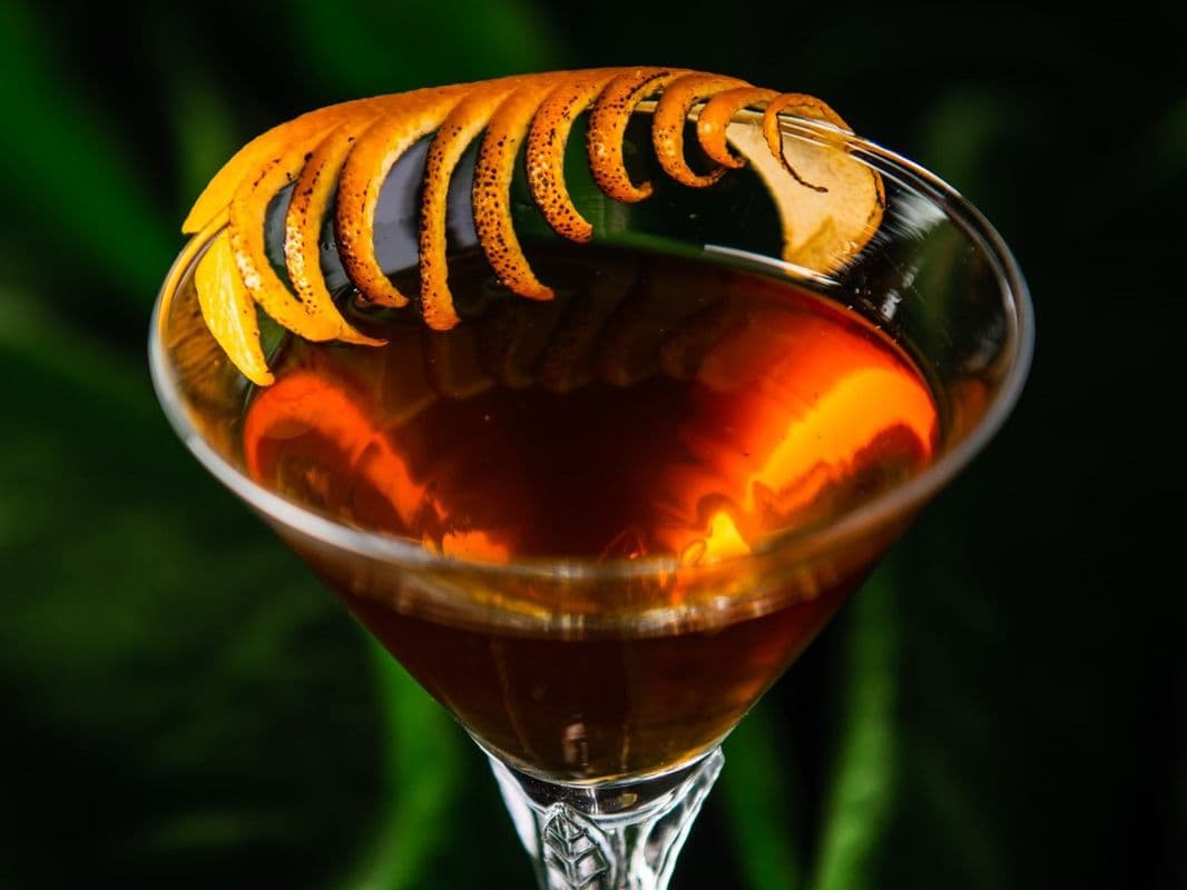 Burnt Orange Manhattan (3 oz)