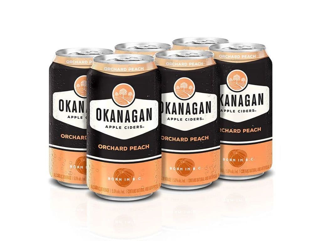 Okanagan Peach Cider (355 ml x 6 ct)