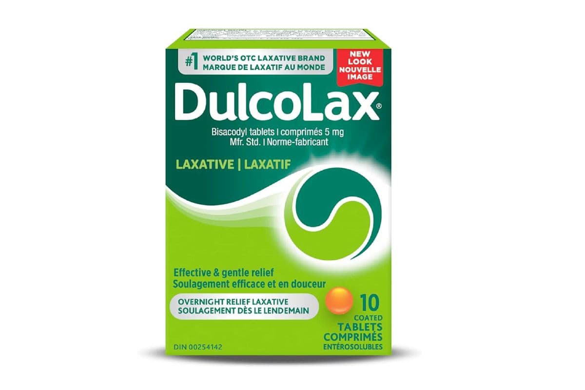 DULCOLAX TABLET 5MG 10 PACK (10 TABLETS)