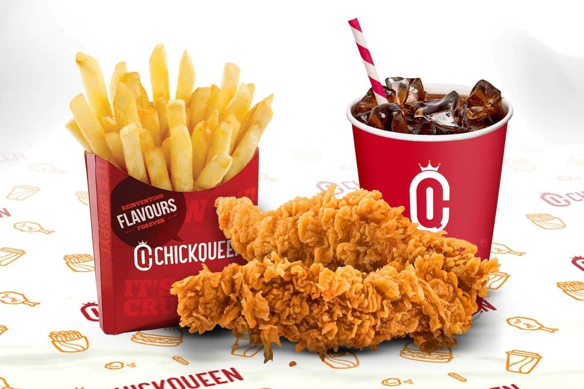 2 Piece Tenders Combo (Fries and Drink)