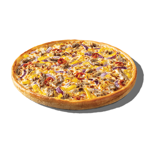 Large Chicken Shawarma Pizza + 15 Wings