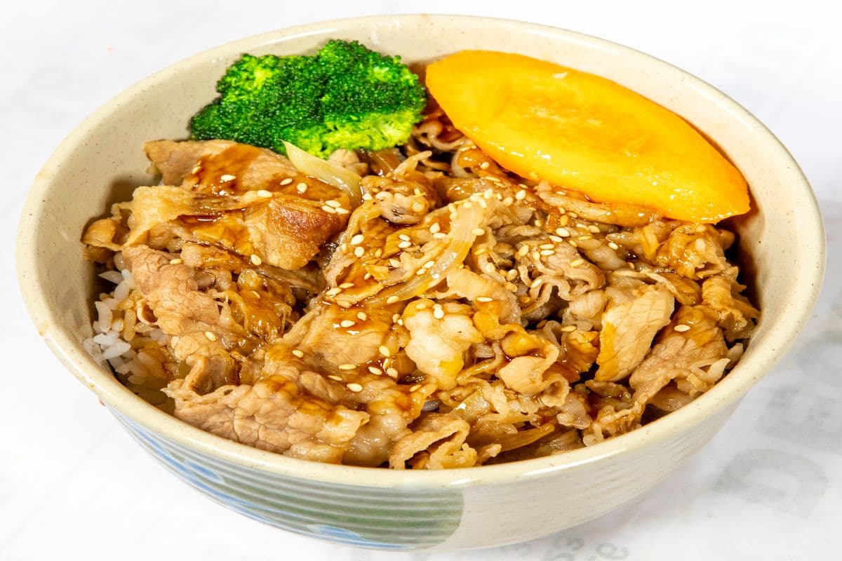 142. Beef Teriyaki Don