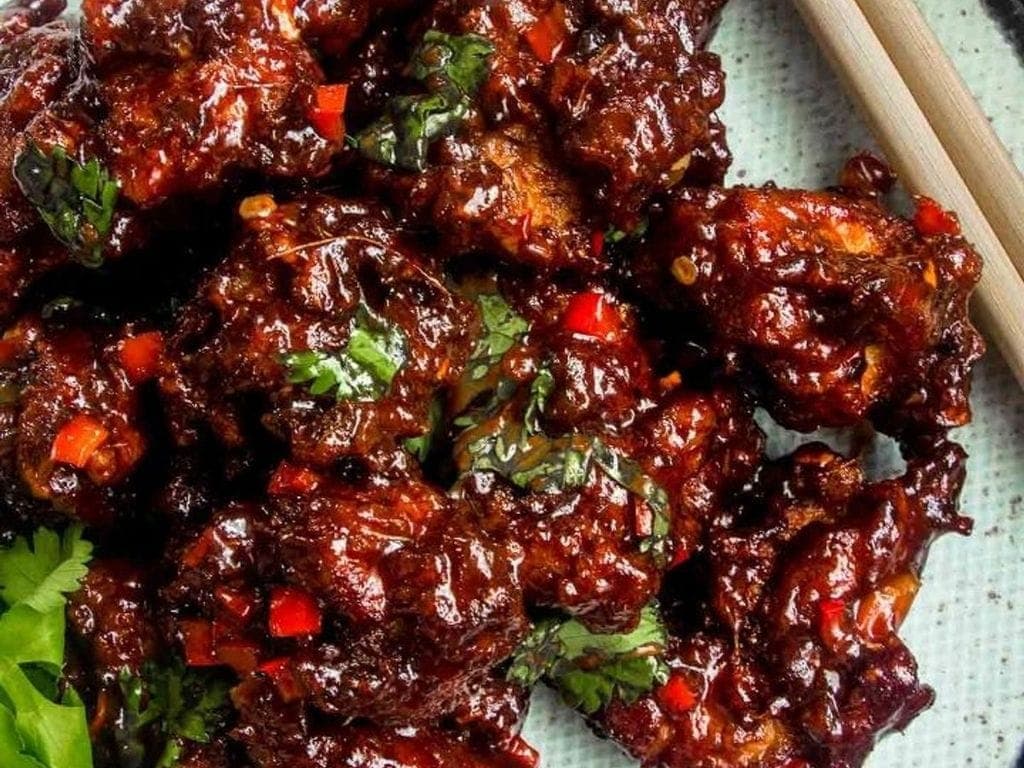 Chicken Manchurian.