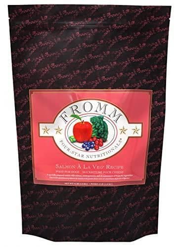 Fromm Four Star Nutritionals Salmon À La Veg Recipe Dry Dog Food 4 lb