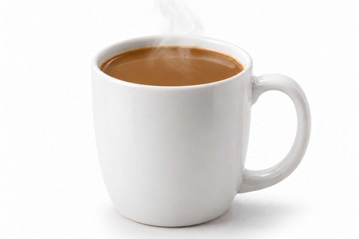 Hot Thai Coffee with Sweet Cream