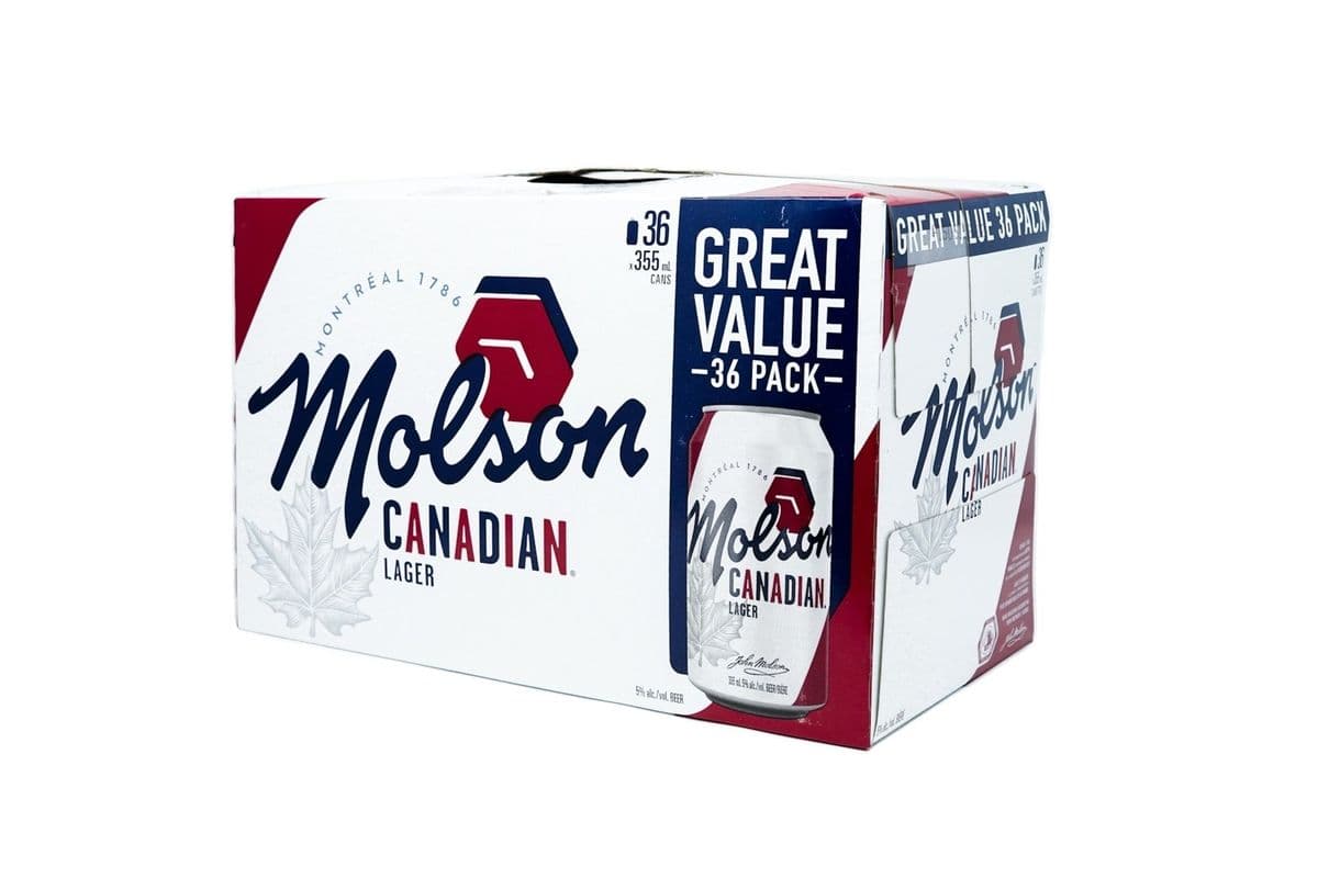 Molson Canadian (36 x 355 ml Cans)