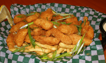 Fish Fritters and Fries