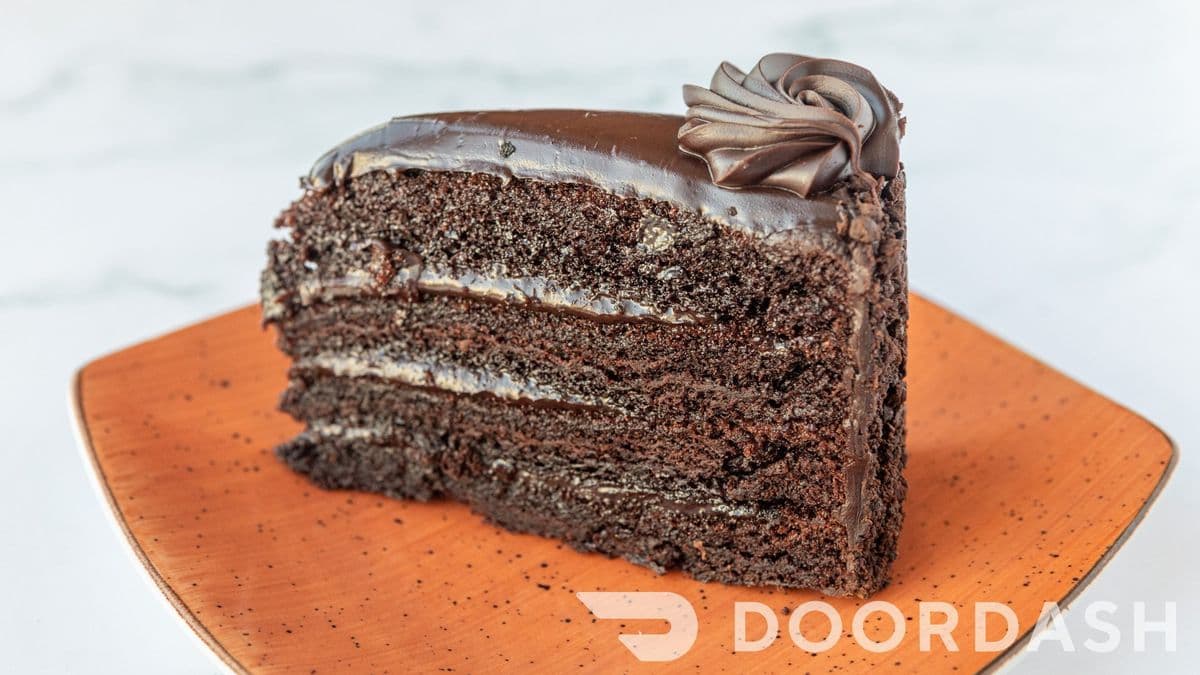 Double chocolate cake