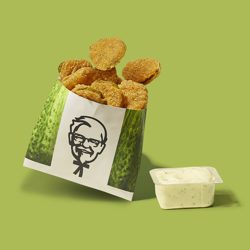 Individual Fried Pickle Chips