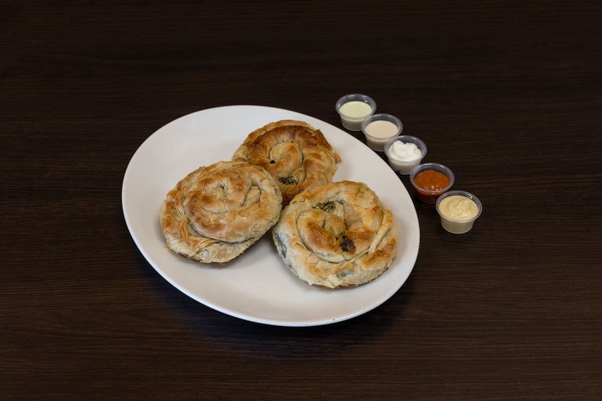 Spanakopita and Salad