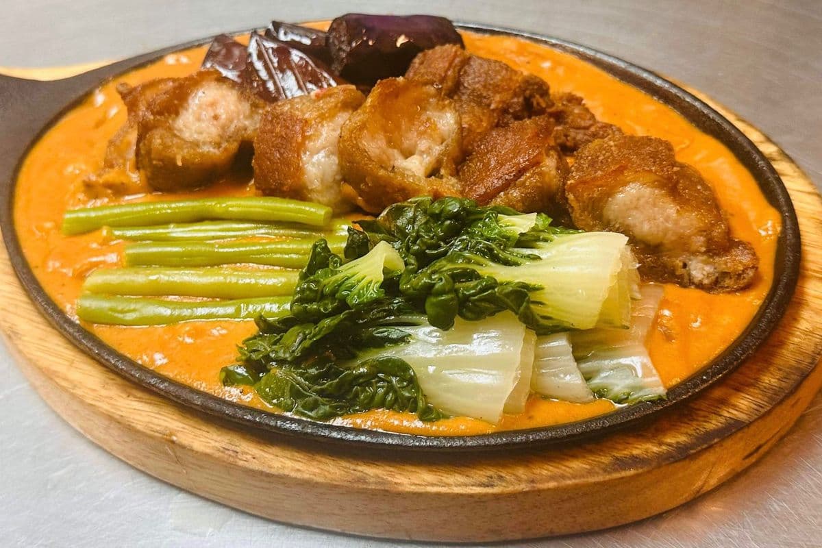 Kare-kare Crispy Belly
