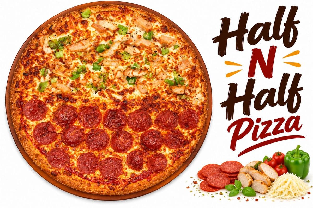 HALF N HALF PIZZA