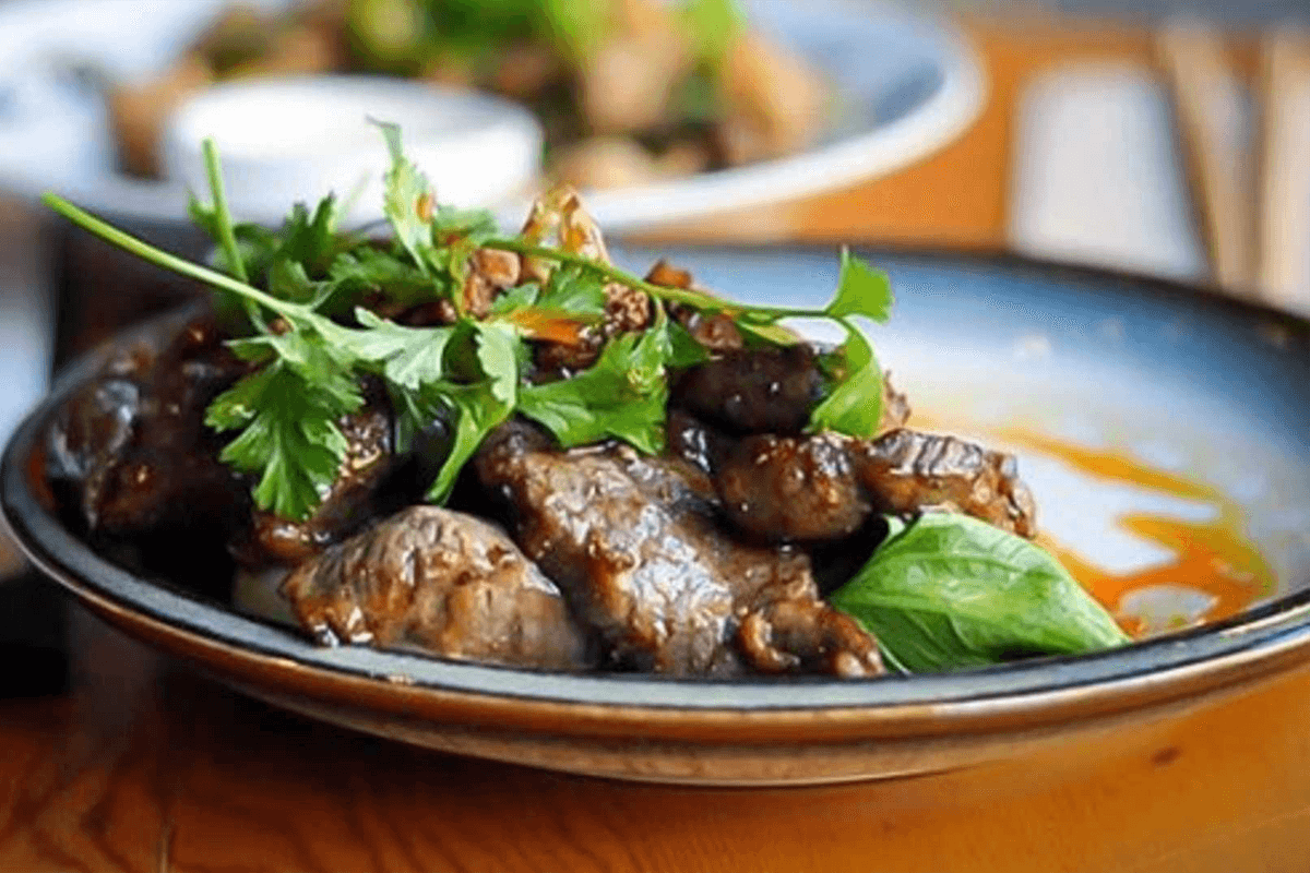 Szechuan Black Pepper Beef