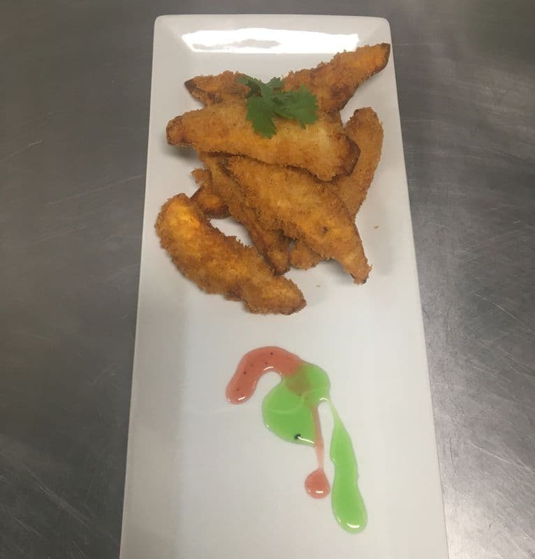 Patate Sucre Tempura/Sweet potatoes Tempura