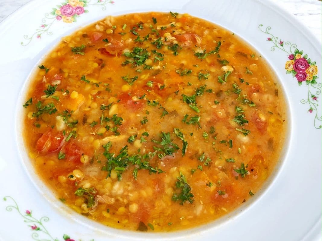 Green Lentil Soup