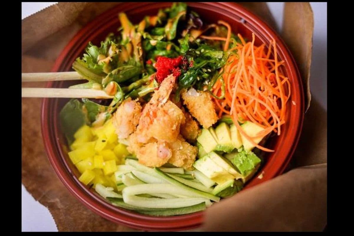Poke Bowl Crevettes Tempura