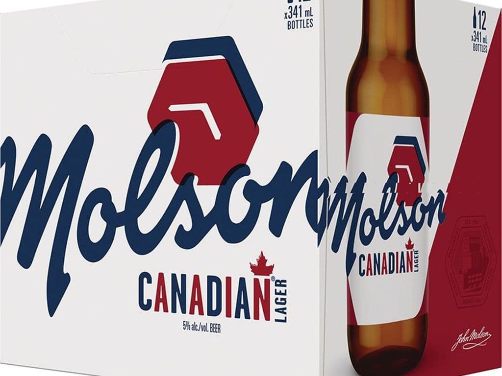 Molson Canadian Lager Bottles (355 ml x 12 ct)