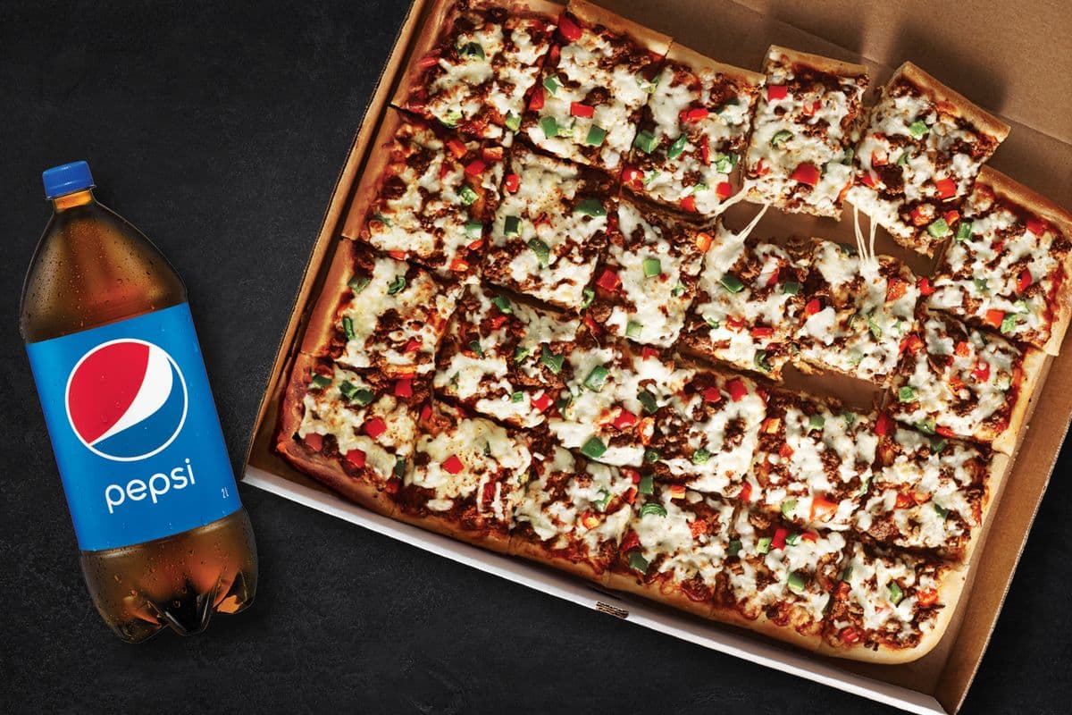 Party Pizza and Pop Combo