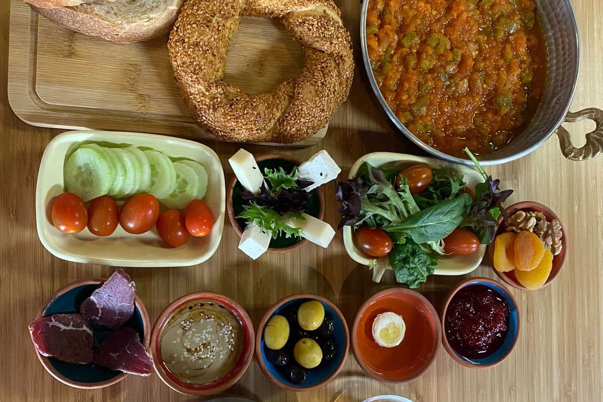 TRADITIONAL TURKISH BREAKFAST