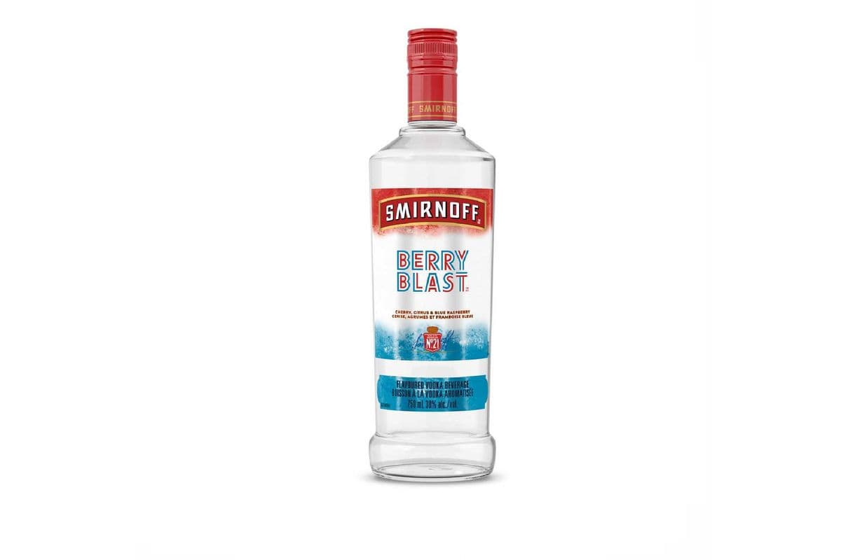 SMIRNOFF BERRY BLAST VODKA (1 x 750ML)