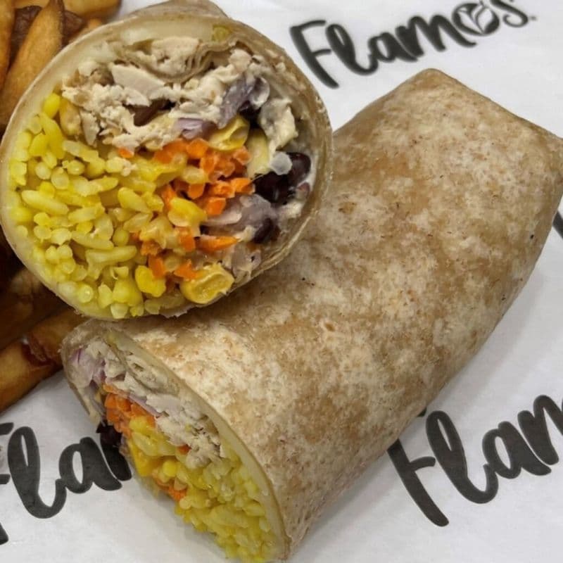 Pulled Chicken Wrap