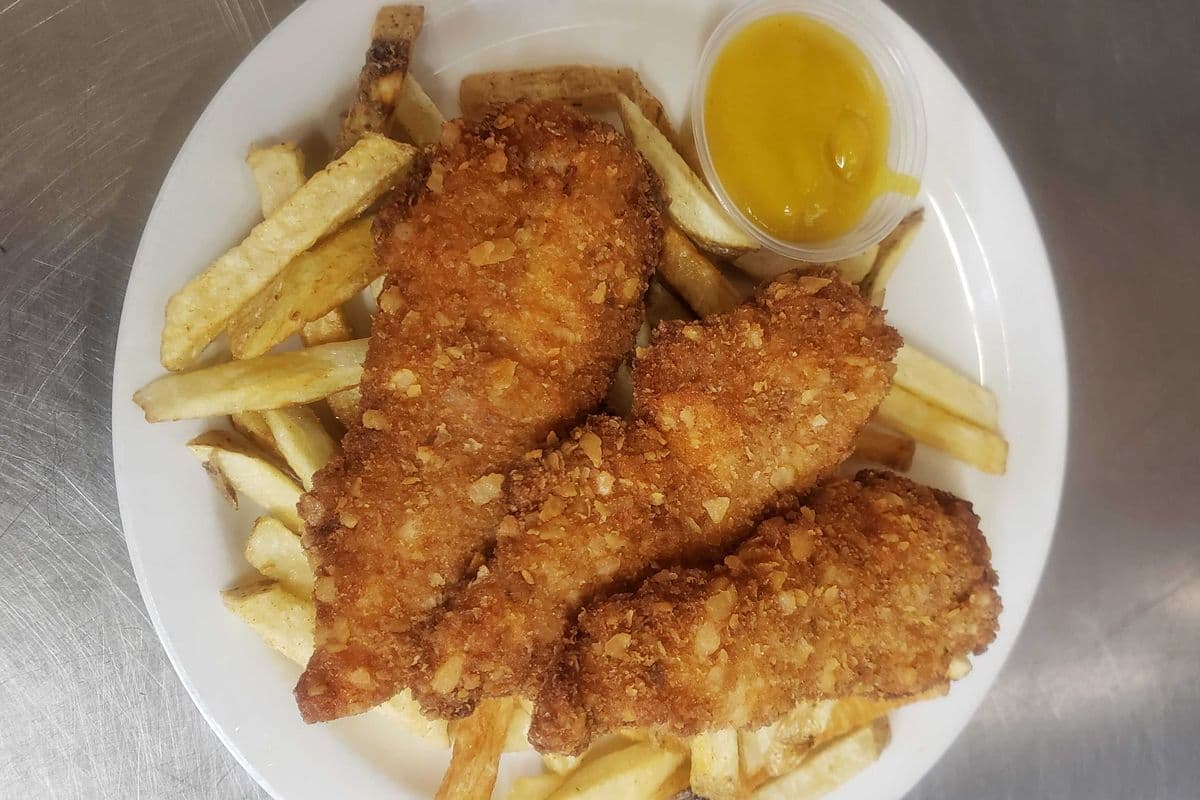 Chicken Strips and Fries