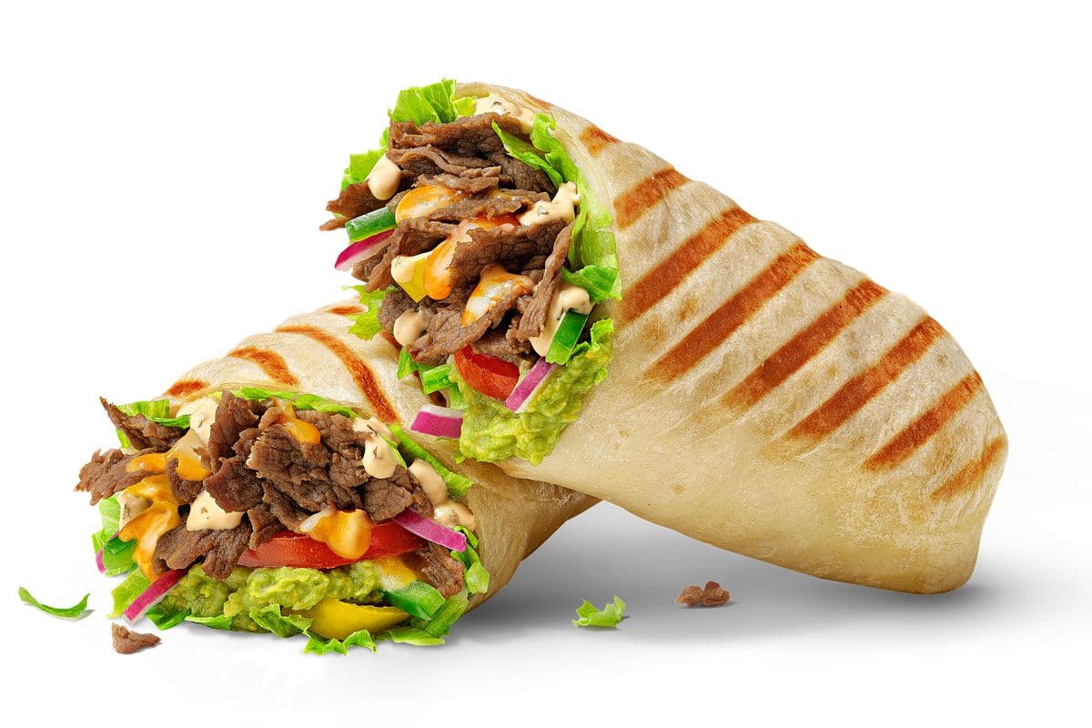 Wrap régulier Steak sud-ouest et avocat / Southwest Steak & Avocado Wrap (Regular) (610 Cals)