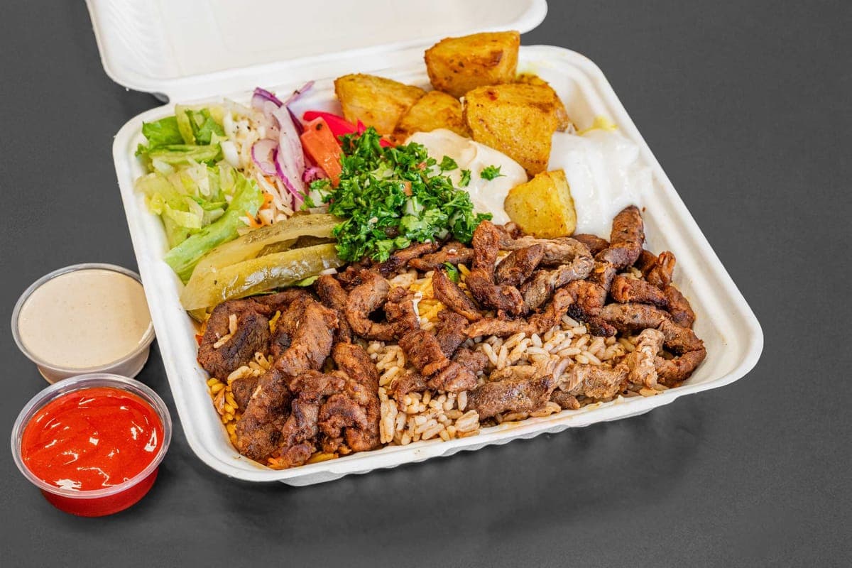Beef Shawarma Platter