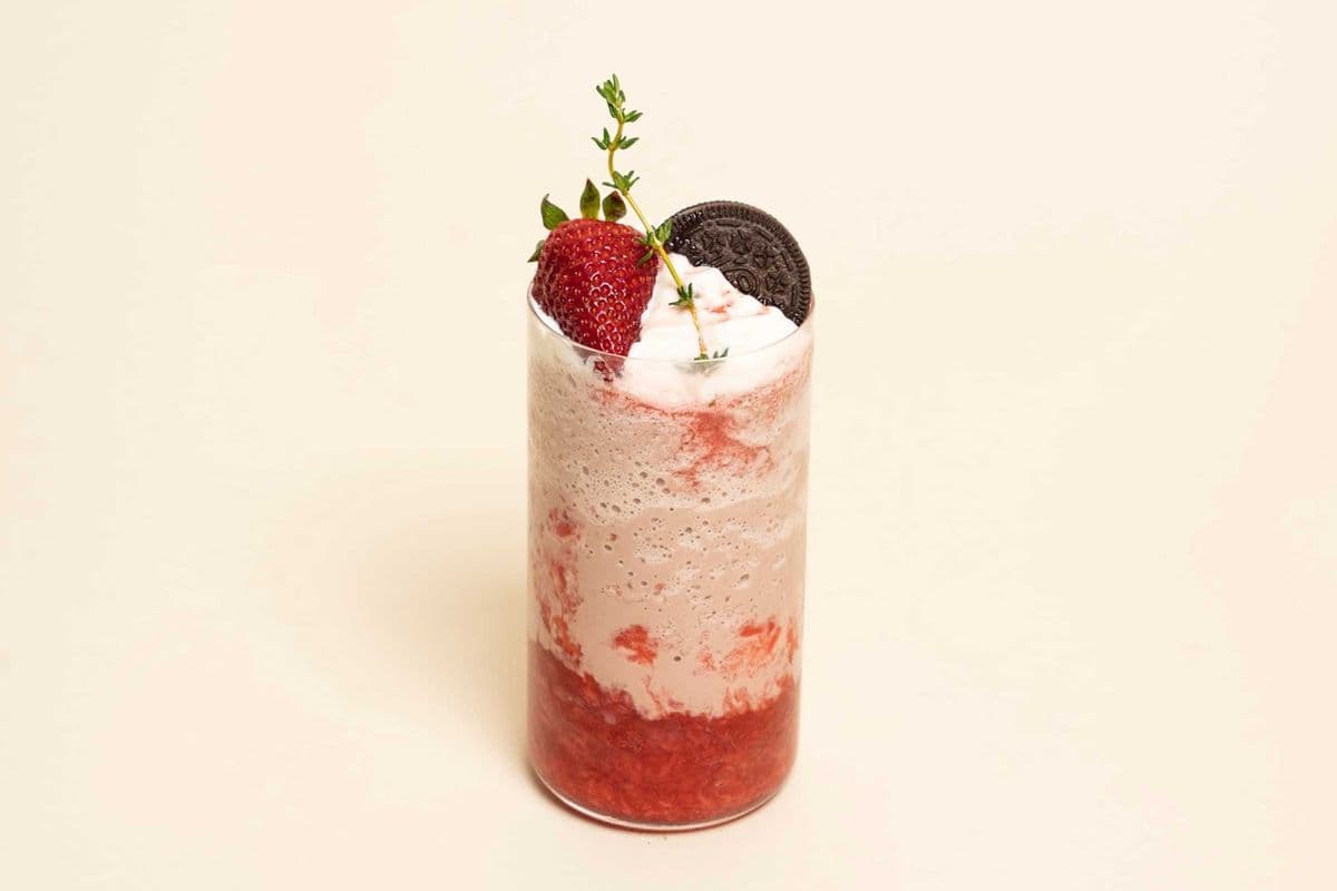 Strawberry Cookies n Cream Blended