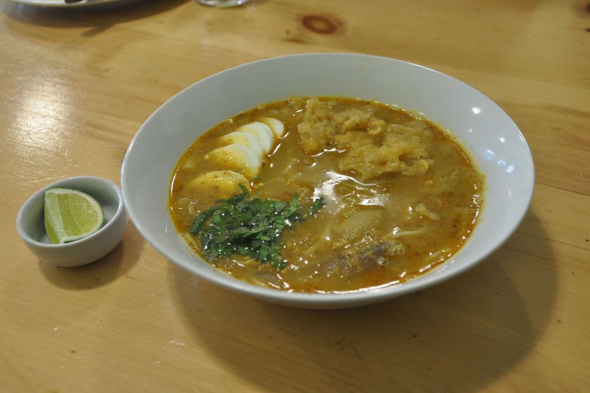 21. Fish Noodle Soup - Mohinga / 緬甸式魚湯米線