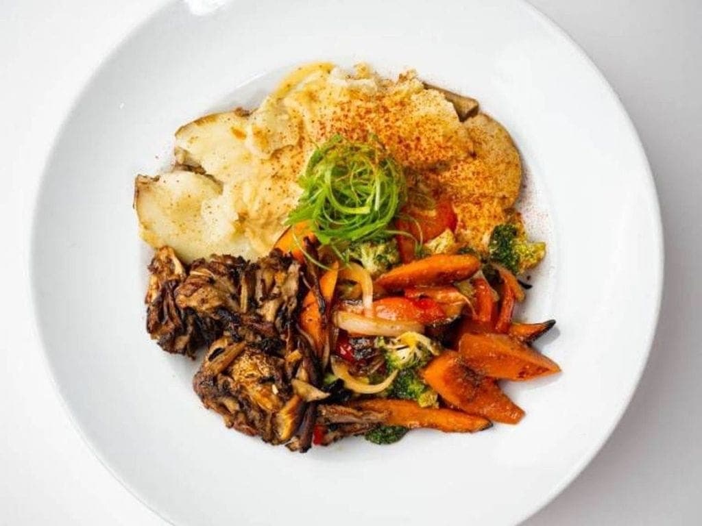 Citrus Dijon Maitake Fans ◊