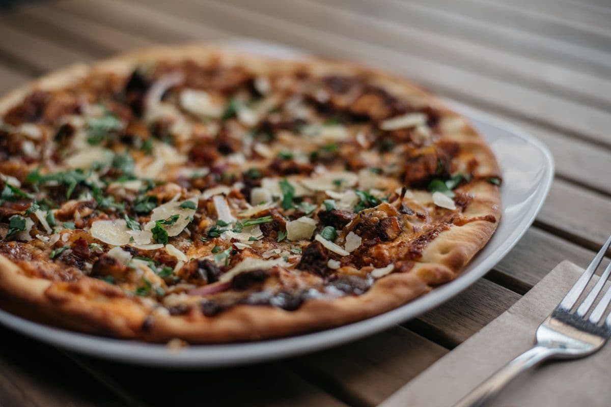 Blackened BBQ Chicken Pizza
