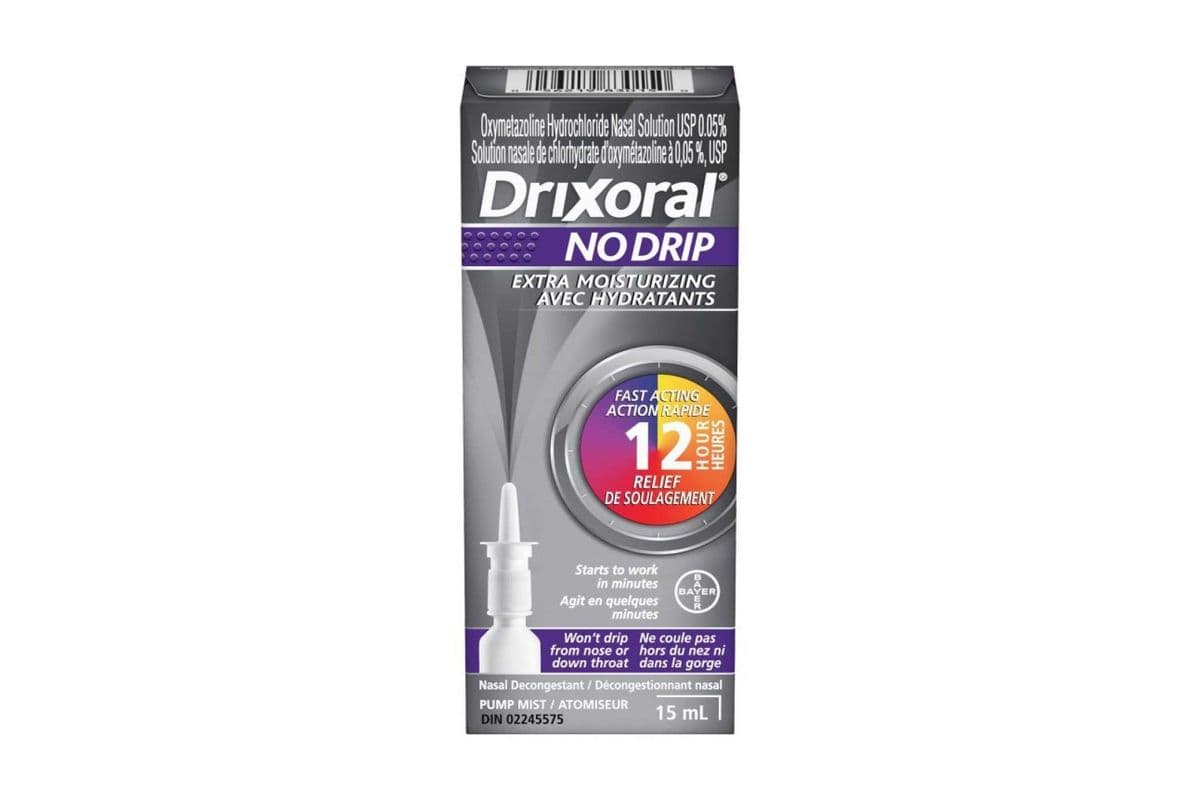 DRIXORAL DECONGESTANT NASAL SPRAY PUMP MOISTURIZING (15 ml)