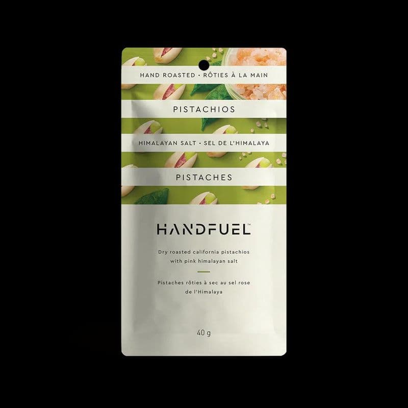 Handfuel Dry Roasted Himalayan Salt Pistachios, 40g
