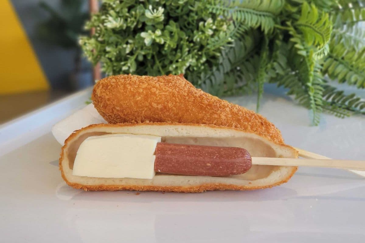 Half & Half Corn Dog