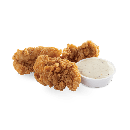 3 Piece Golden Crispy Chicken Tenders