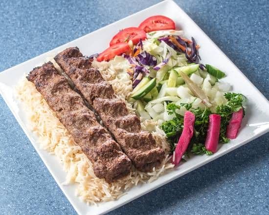 Beef Shami Kabob Plate