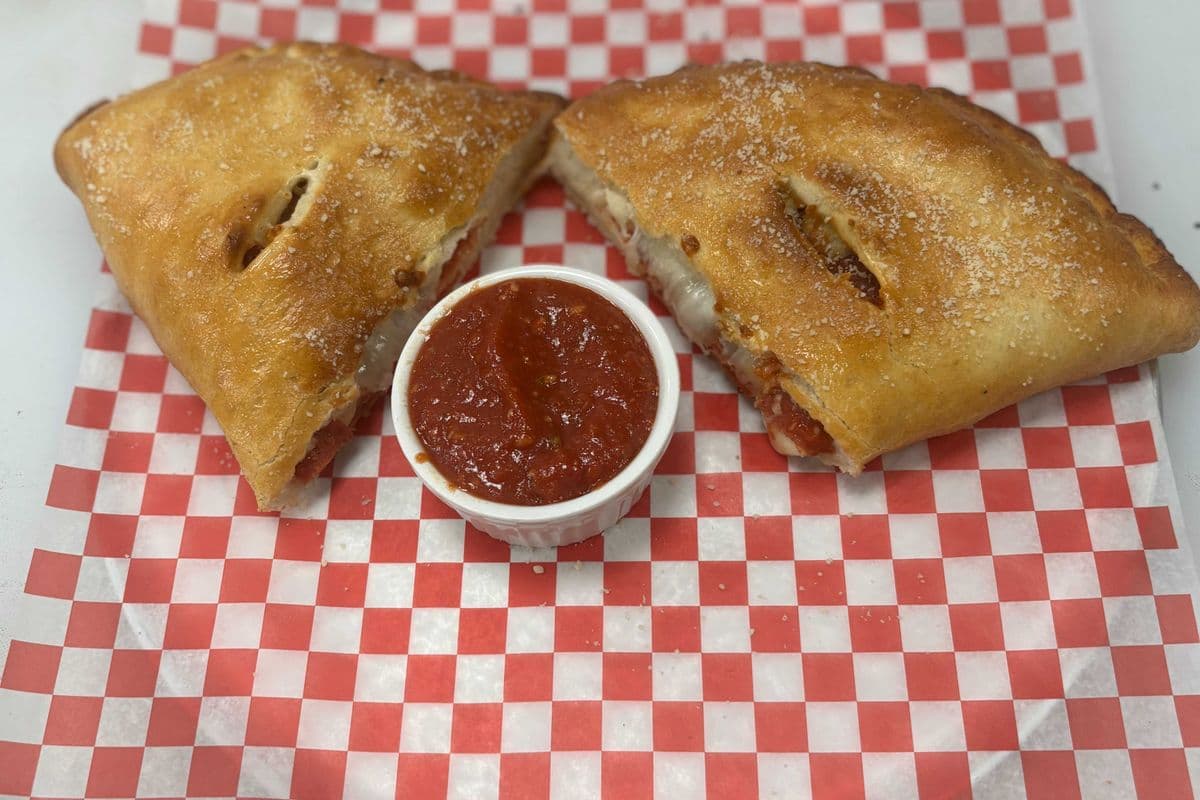Beef Pepperoni Calzone