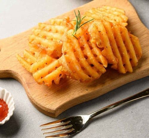 New! Waffle Fries 新品! 华夫薯条