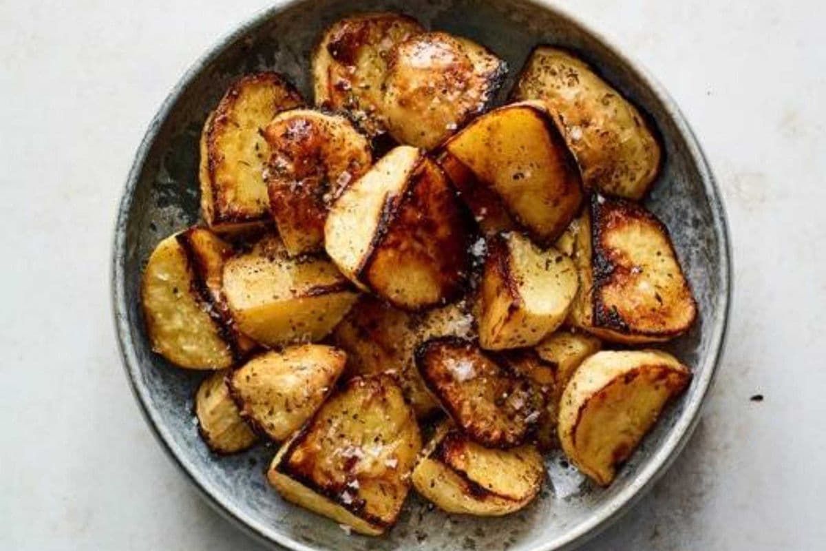 Pommes de terre à la grecque / Greek Style Potatoes