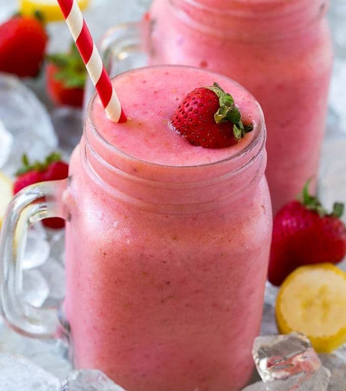 Strawberry Sunrise Smoothie