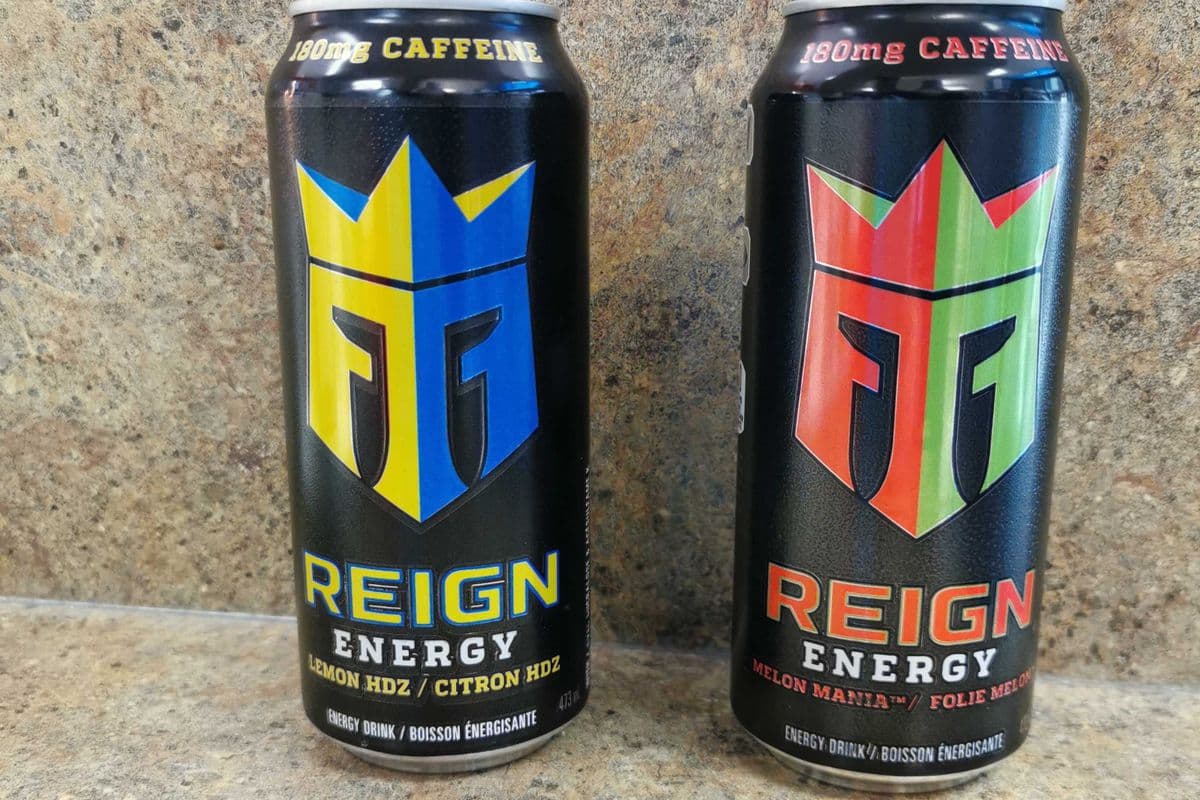 Two Reign lemon and melon (473ml)