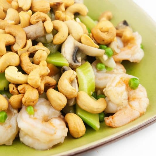 152. Pan-Fried Prawn with Cashew Nuts