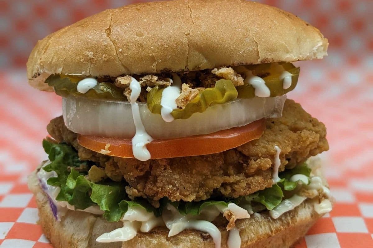 Chicken Clucker and Fries