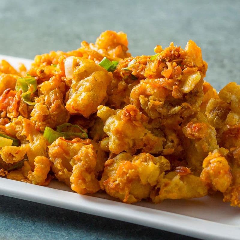Deep Fried Chicken Soft Bones with Chilli Salt 椒鹽脆雞膝