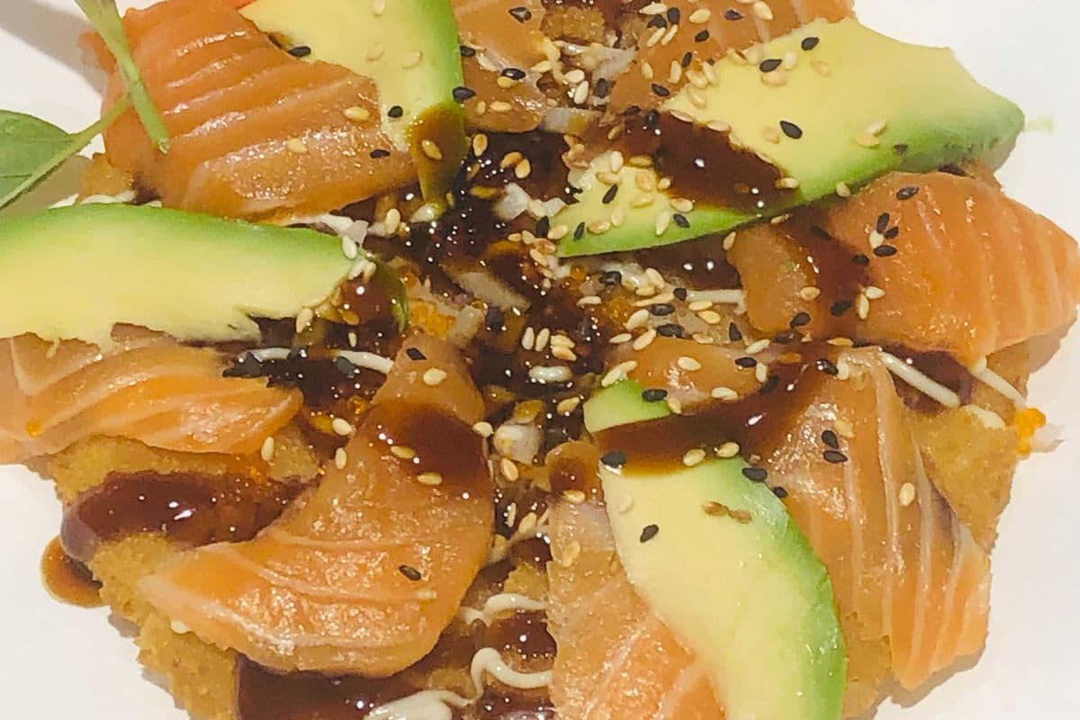 96. Salmon Pizza